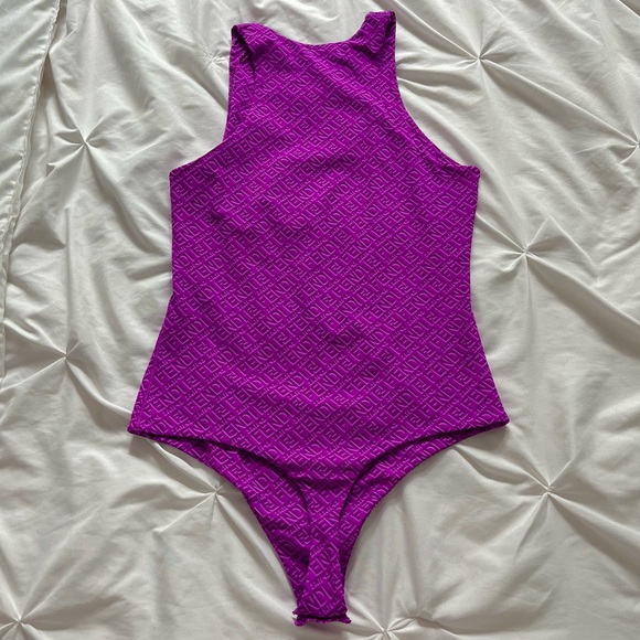 Fendi x SKIMS High Neck Bodysuit - Picture 2 of 3